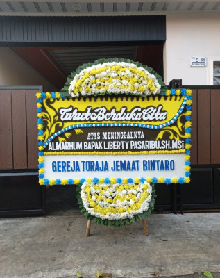 Papan Bunga Duka di Agats