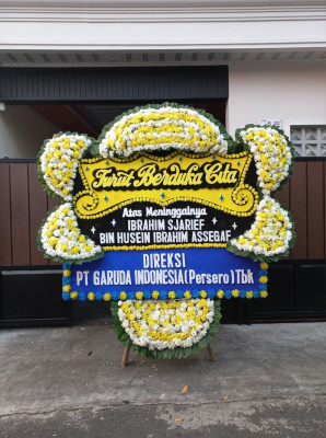 Papan Bunga Duka di Agats