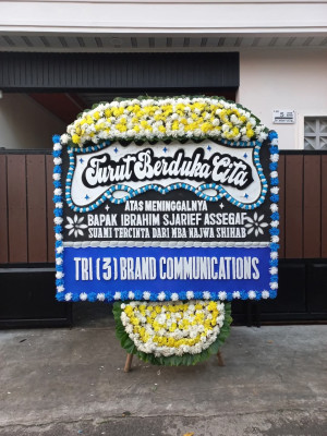 Papan Bunga Duka di Agats